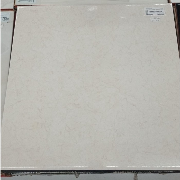 Icarus Keramik Lantai / Keramik Polos Troya Series Troya Griss Troya Crema 50X50 - Griss