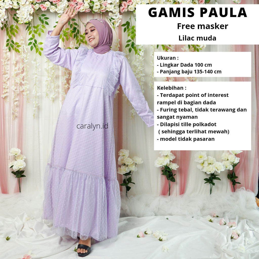 GAMIS REMAJA TERBARU KONDANGAN TILE MEWAH PAULA