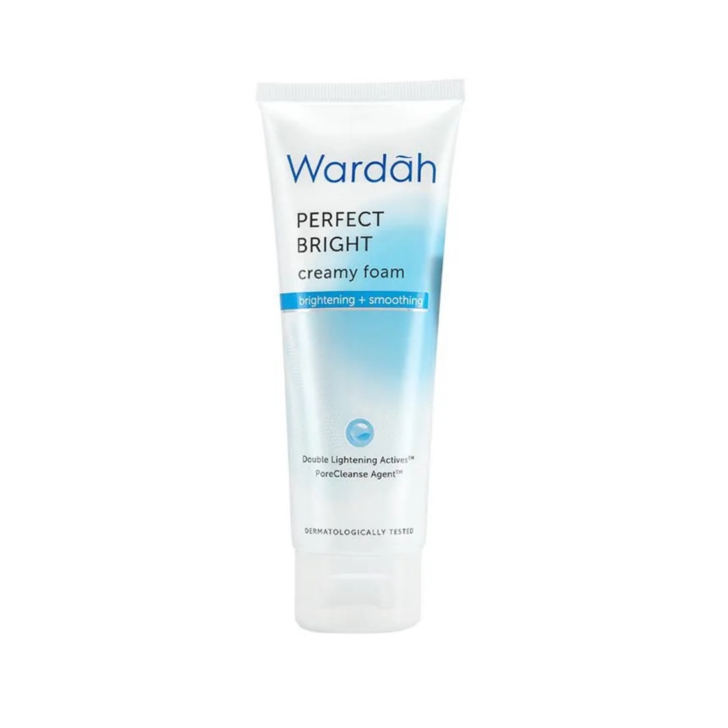 WARDAH PERFECT BRIGHT Creamy Foam Brightening + Smoothing 50ML -  Amaze_Kosmetik