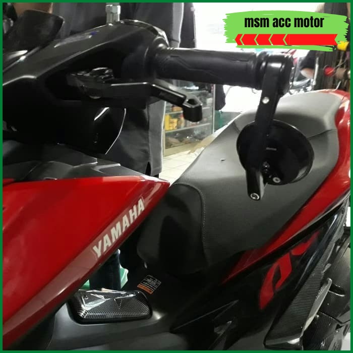 Bar End Spion Jalu Bulat (UNIVERSAL) - AEROX Nmax Vespa PCX ADV VARIO