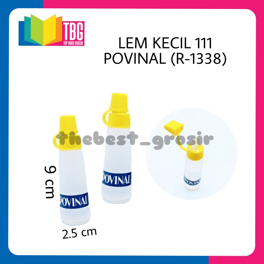 

1 PCS LEM KECIL 111 POVINAL / LEM CAIR KECIL/ LIQUID GLUE (R-1338)