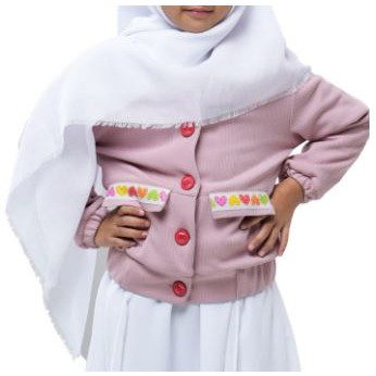 Jaket Sabia | Cardigan Anak | Outer Anak 7-12 Tahun | Jsweet ORI Bani Batuta