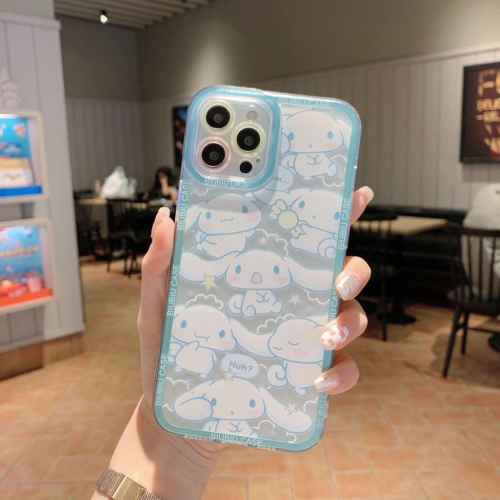 Softcase lens cover cute iPhone type 12 13 mini pro promax