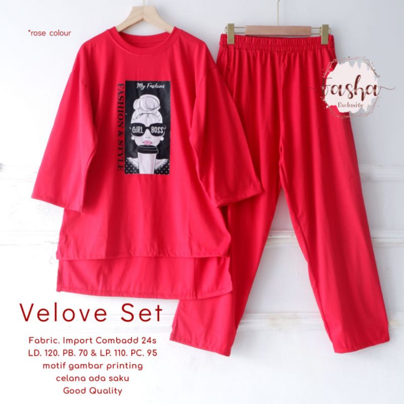 (NEW)SETELAN WANITA OOTD//EVA//VELOVE/MIKAILA/LAILA /AFIKA/TIRA-ZIZI INDONESIA BY FASHA