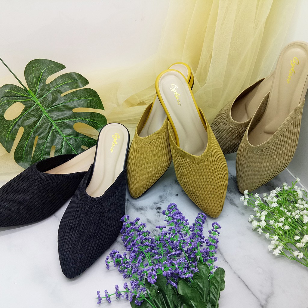 GYKACO Sepatu Mules Wanita - COLETTE - Fashion Sepatu Hak