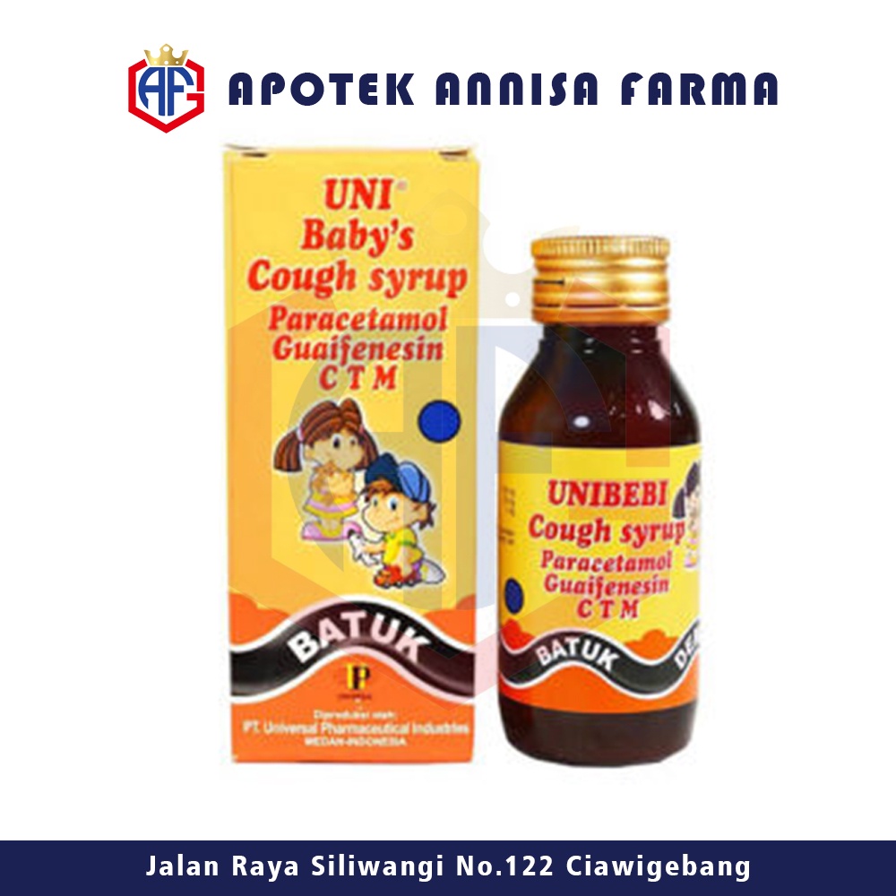 Jual Baby Cough Uni 60ml Syr (per Botol) Shopee Indonesia
