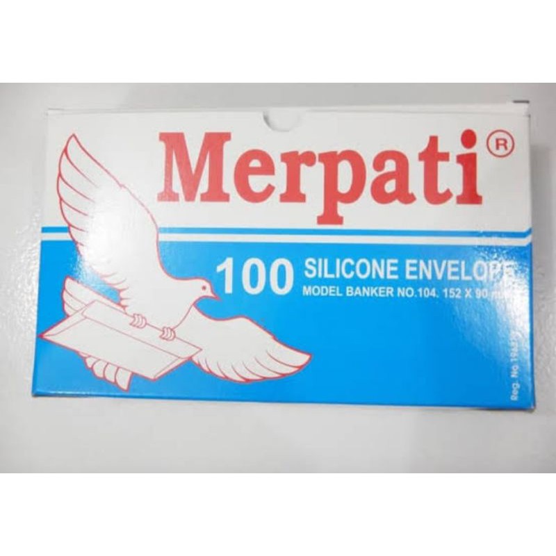 Amplop Merpati Kiky 104.152×90 mm isi 100 pcs