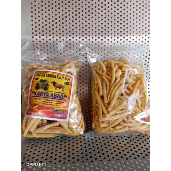 

Dorokdok Kerupuk Rambak Kulit Sapi Mentah Original 500g Krecek Rambak Kualitas Super