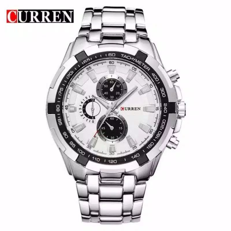 COD!! CURREN 8023 ORIGINAL Jam Tangan Pria CURREN Analog Chrono Tidak Aktif