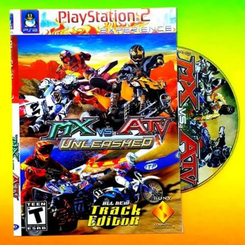 Kaset Ps2 MX VS ATV UNLESHEAD