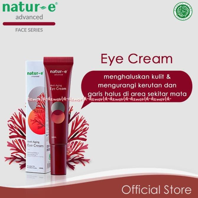 Pengiriman Cepat Natur-E Advance Anti Aging Eye Cream 10ml Krim Mata PROMO