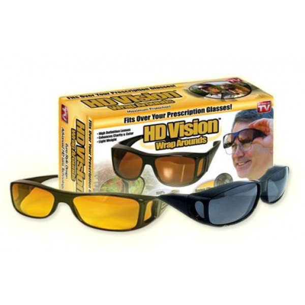 Kacamata HD Vision Visor - Kacamata Vision Visor isi 2pcs Day Night