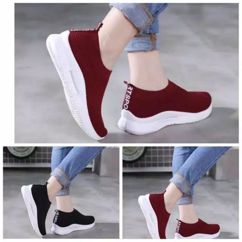 sepati slip on wanita