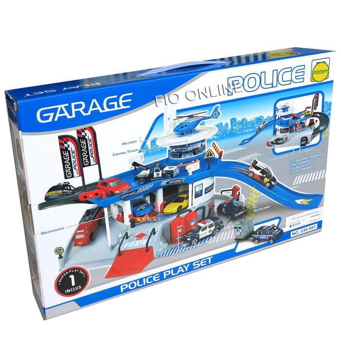 police garage toy