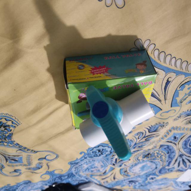 Stop Kran 3/4 Inch Sanwell Pvc - Stop Kran Plastik - Ballvalve Pvc  Bagus Murah - Ballvalve Sanwell