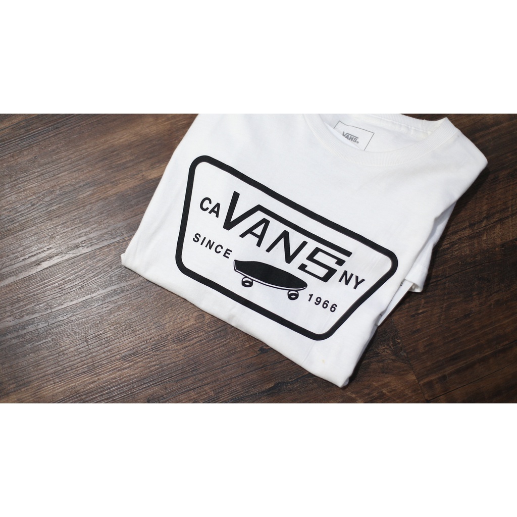 Endarfootwear - Vans Tee Mn Full Patch White