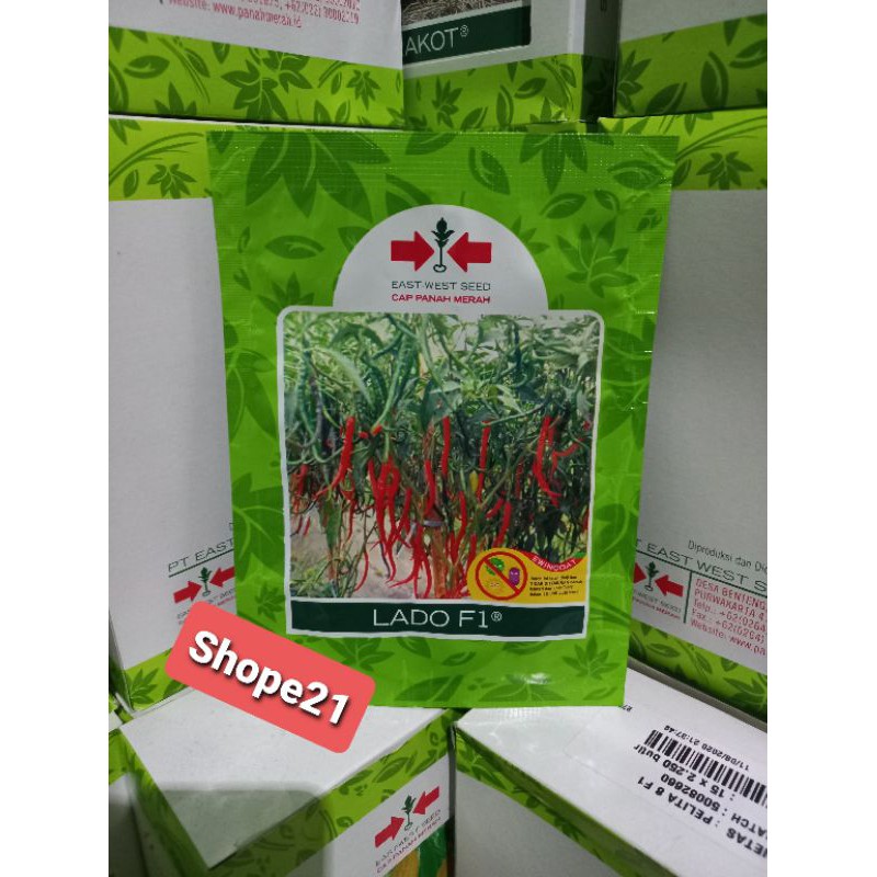 Benih Cabe Keriting Lado f1 isi 1750 biji
