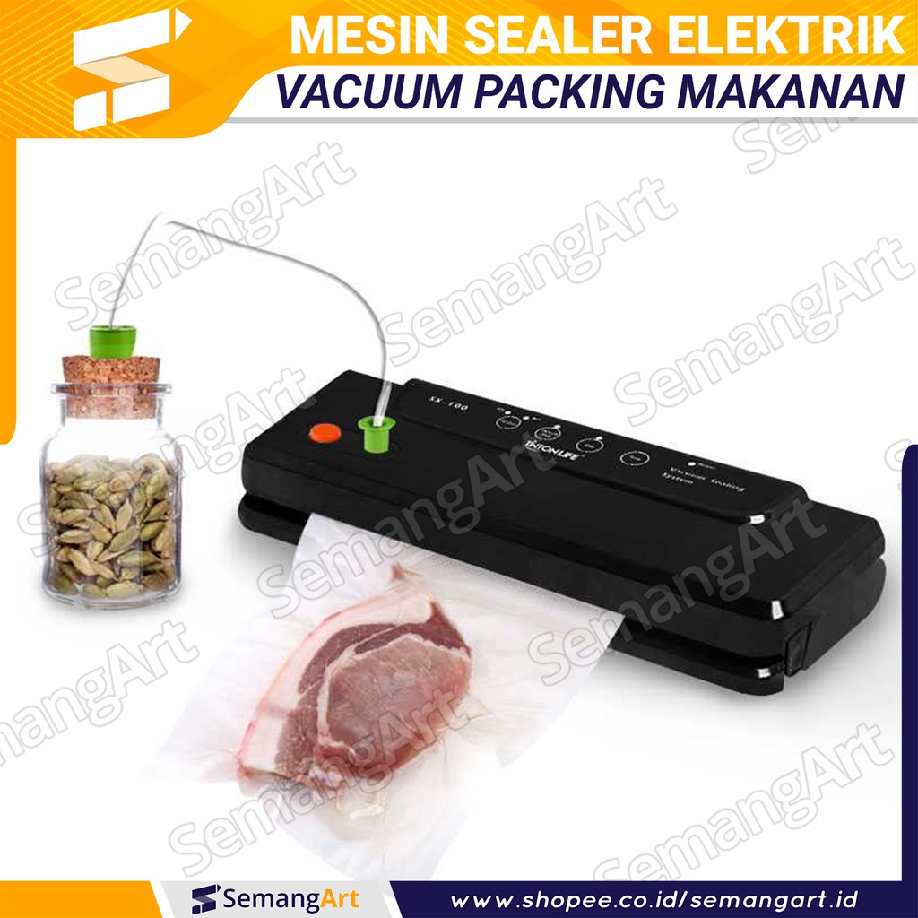 Mesin Vacuum Sealer Plastik Botol Toples Multifungsi