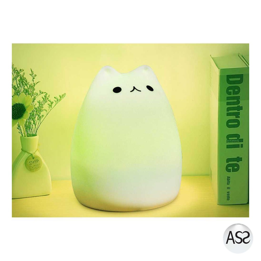 ASS Shop - Lampu 7 Warna Model Kucing Lucu - LJC-101