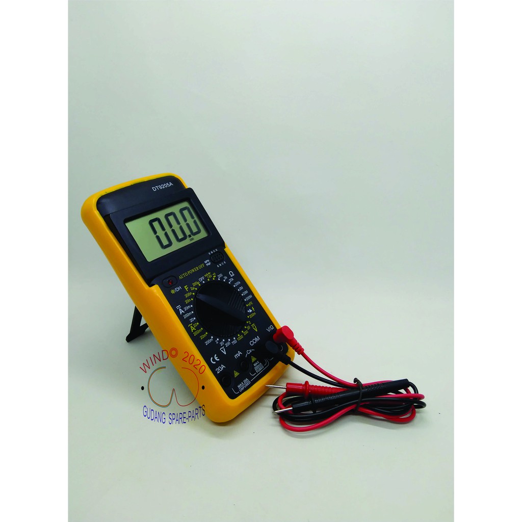 AVO METER | MULTI TESTER DIGITAL DT9205A | AVO METER DIGITAL DT9205A | DIGITAL AVO METER DT9205A