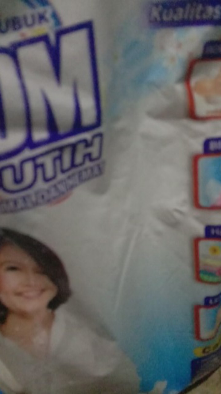 Detergen Boom Bubuk 1kg Muat 3pcs