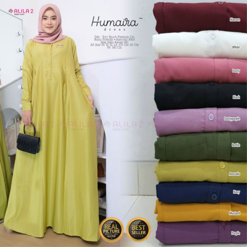 GAMIS / DRESS HUMAIRA, PRODUCT ORI ALILA