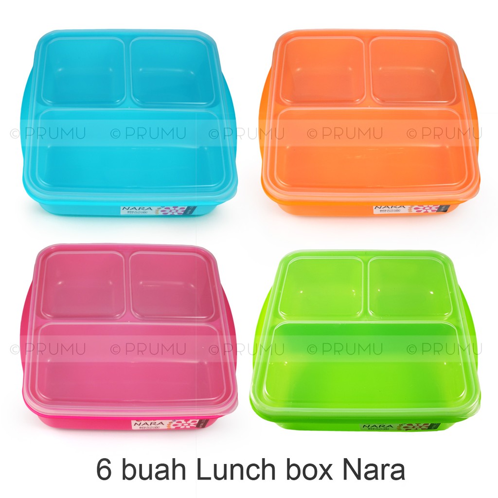 GROSIR Lunch Box - Tempat Makan - Kotak Makan - Souvenir Ulang Tahun - Clio Nara