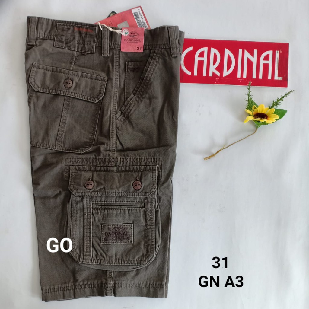 gos 31-KPL 2 CARDINAL KEMPOL CASUAL Celana Pendek Cowok Celana Kempol Fashion Pria Brand Kekinian