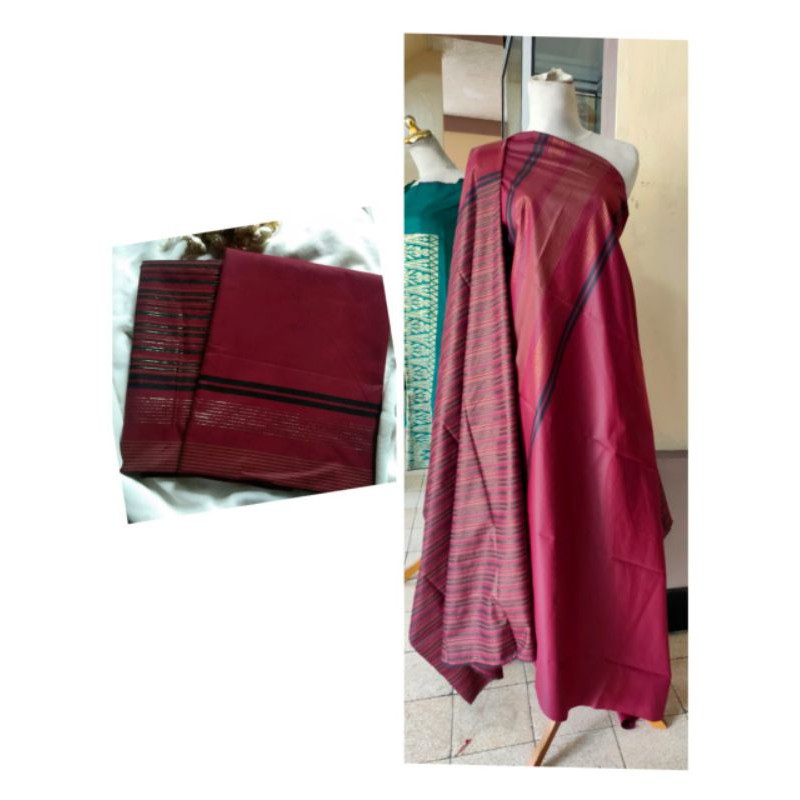 Tenun lurik khas jembatan merah silungkang