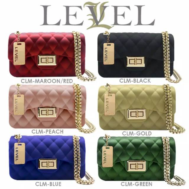 ORIGINAL TAS JELLY IMPORT MEREK LEVEL