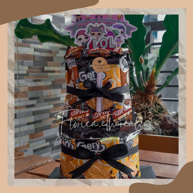 

Snack Tower / Snack Cake Tower / Kado Hadiah Gift