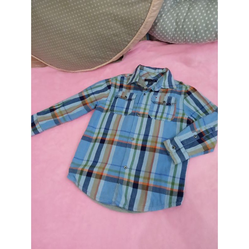 preloved kemeja anak tommy hilfiger 5-6th