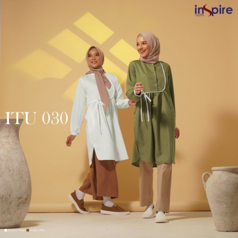 BISA COD - TUNIC INSPIRE ITU 030 ATASAN MUSLIM WANITA FASHION MUSLIM