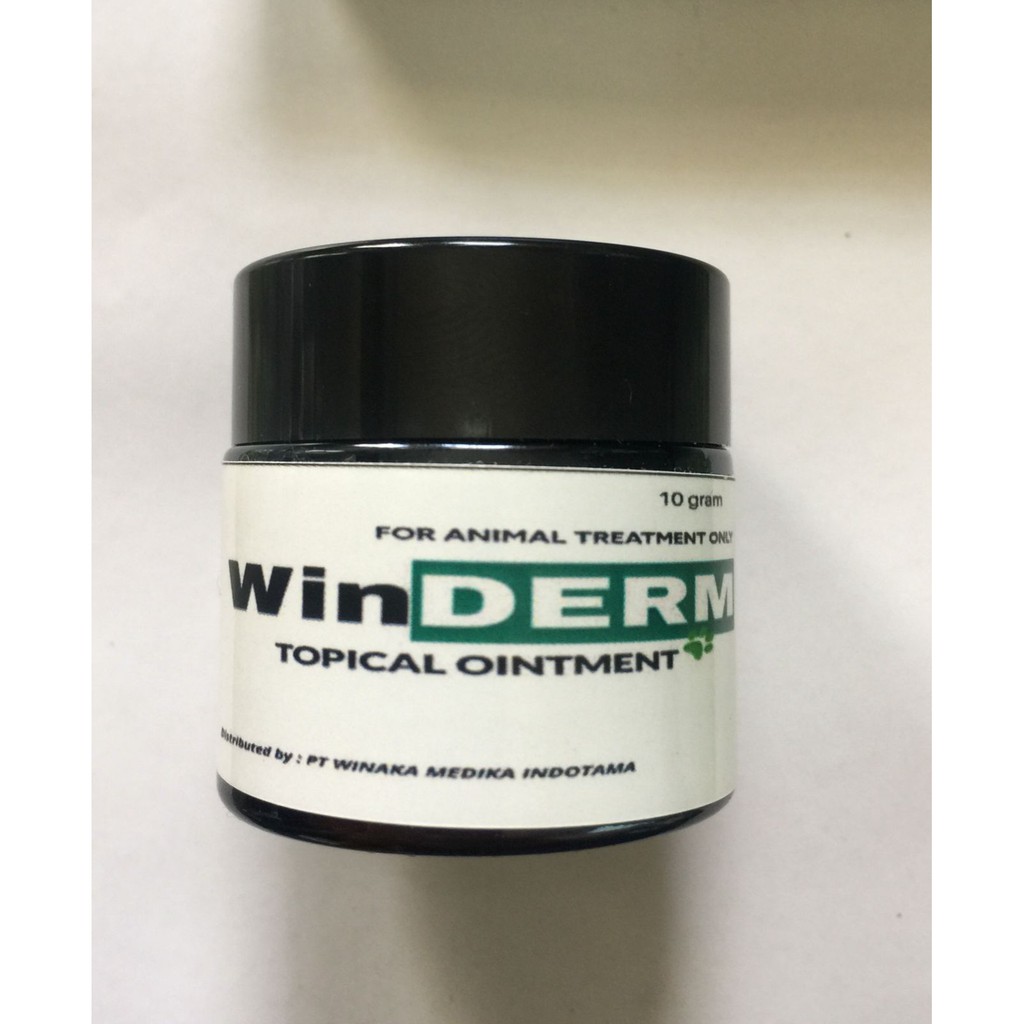 WinDERM Topical Ointment 10gr Obat Luka Luar Salep Kulit Hewan