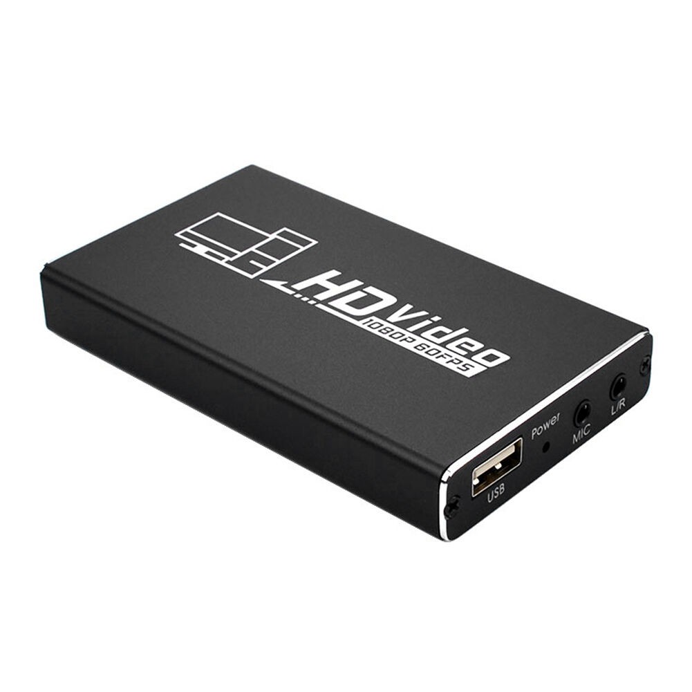 HDMI to USB 2.0 Video Capture Card MIC Input 1080P Live Video 60FPS