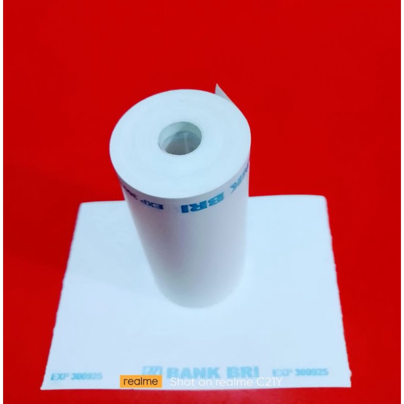 

[NEW EDITION] Kertas Thermal Logo Bank BRI 57x30mm struk EDC