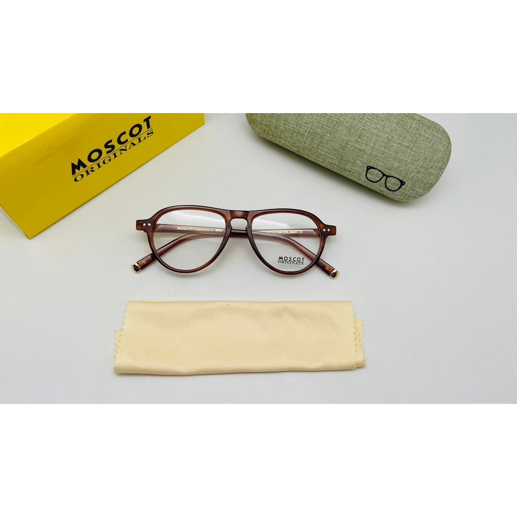 NEW KACAMATA FRAME WANITA MOSCOT JASPER TR100% BROWN