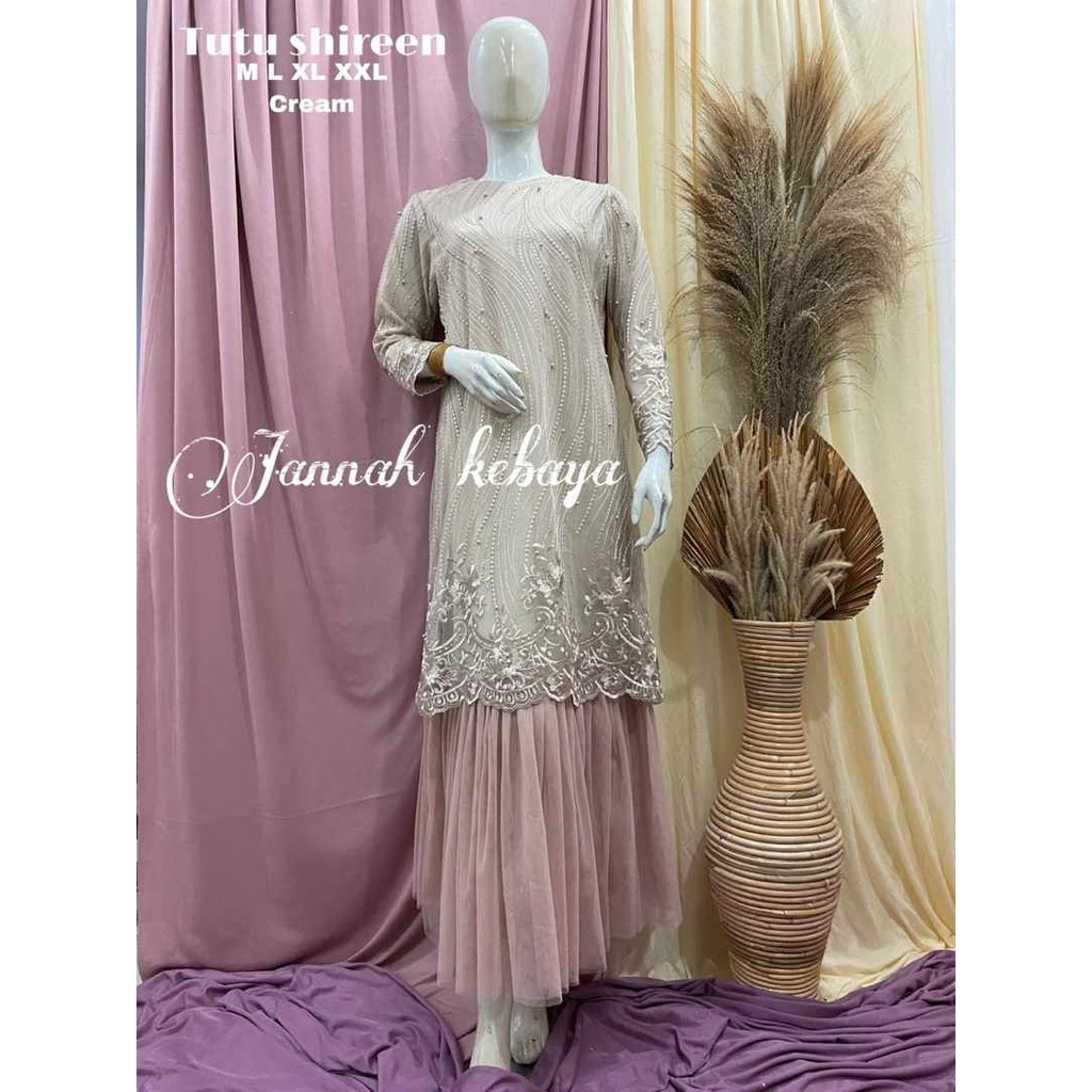 Gamis Wanita Tutu Shireen Full Tulle