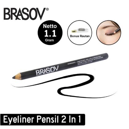 BRASOV - Eyeliner Pencil 1.1 gr Halal Waterproof