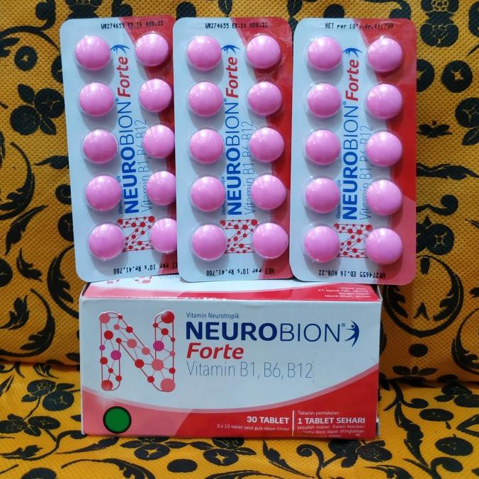 neorobion forte 1box isi 3 strip neorobion pink Lc