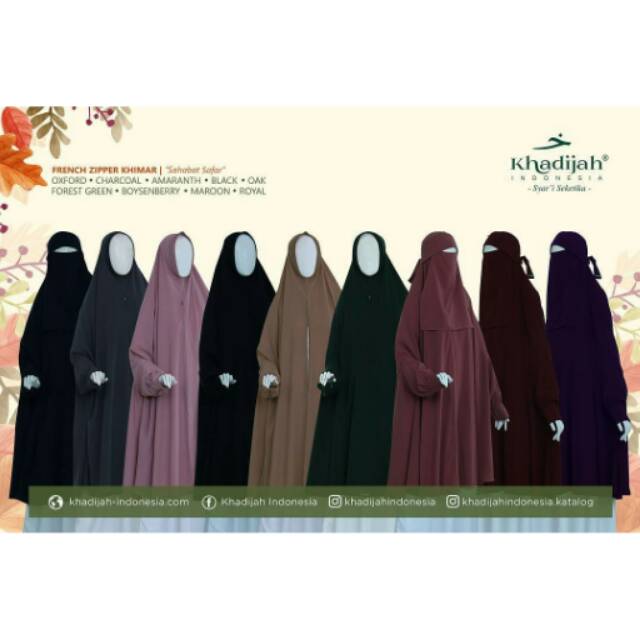 French Zipper Khimar