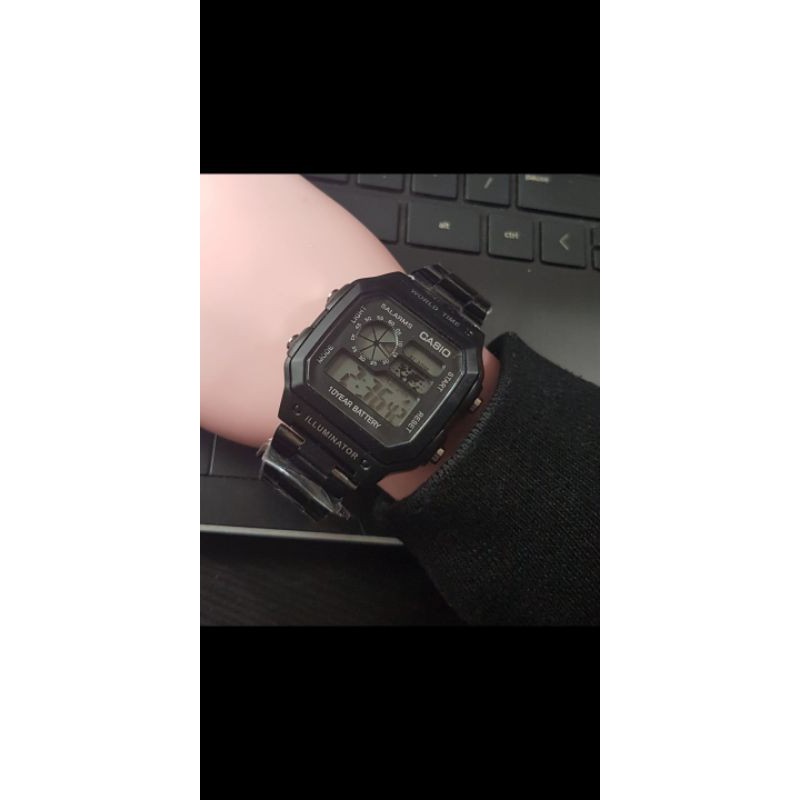 JAM TANGAN PRIA CASIO 1200 DIGITAL