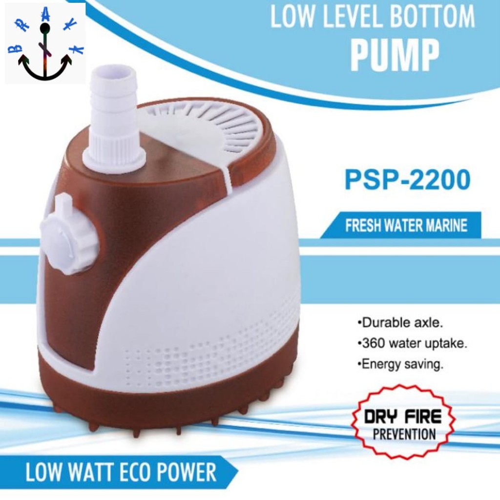 pompa air aquarium ikan hias hemat listrik Rosston PSP 2200