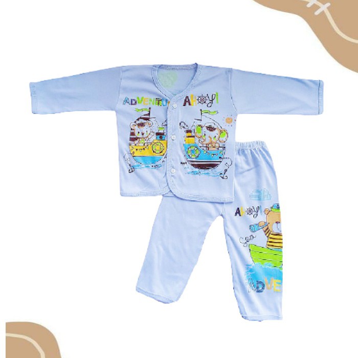 baju bayi oblong kancing pundak | setelan anak motif rabbit