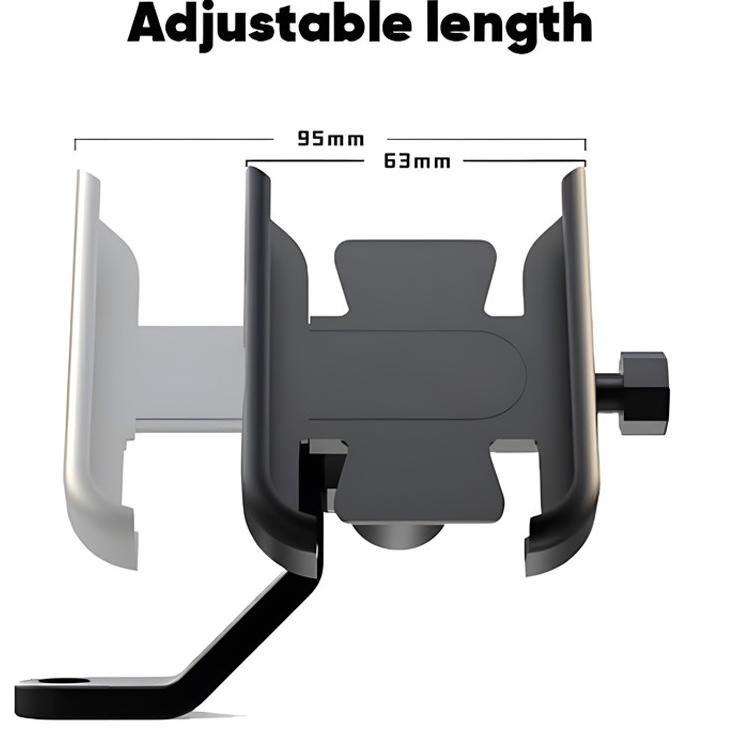 ↔yg Terlaris Holder hp motor full besi di stang/phone holder hp motor spion beat/holder hp motor mat