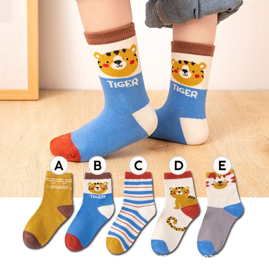 MORSOM - Kaos Kaki Anak Lucu Karakter Sporty 0-5 Tahun Laki Perempuan Import