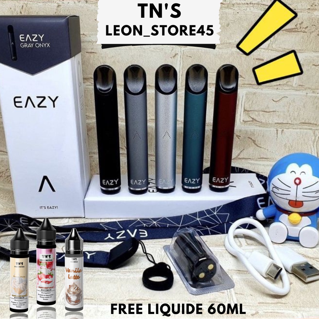 PODS KUY VAPOOR MINI VAPEE PODMOD ORIGINAL AUTHENTIC GRATIS LIQUIDS 60ML / pods eazy original vapee vapoor.