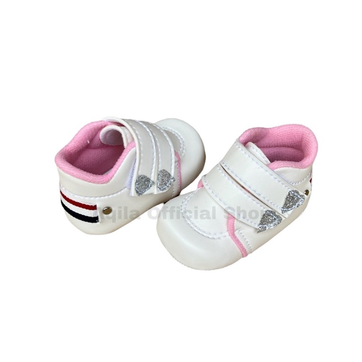 sepatu prewalker bayi perempuan 0 12 bulan murah / sepatu bayi newborn perempuan wanita - raisa