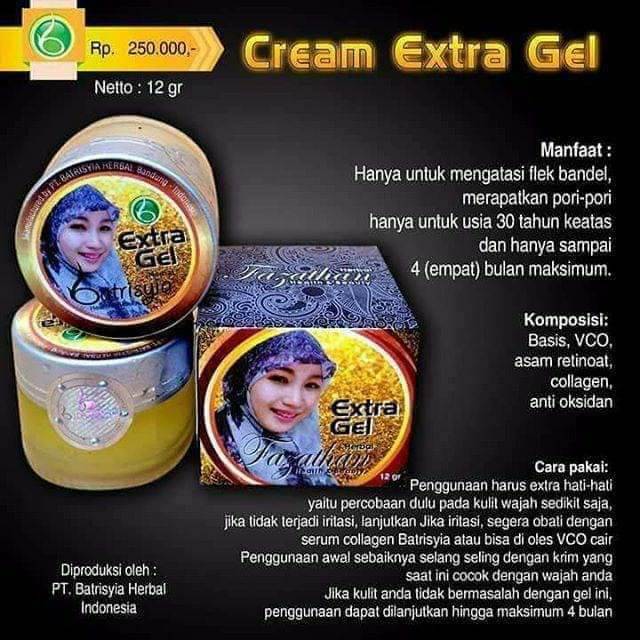 

Cream extra gel