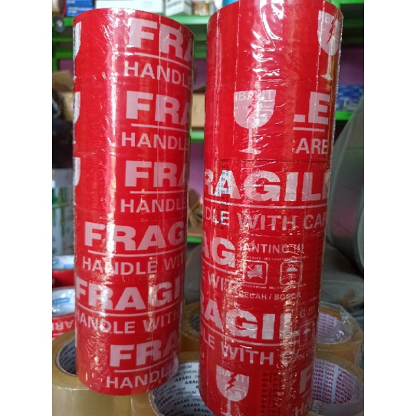 

solasi fragile merah lakban merah